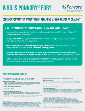 Who Is PONVORY® For Leave Behind